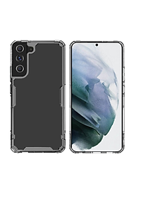 Ốp lưng silicon trong suốt cho Samsung Galaxy S22 Plus hiệu Nillkin Nature Pro mỏng 0.6mm - hàng nhập khẩu