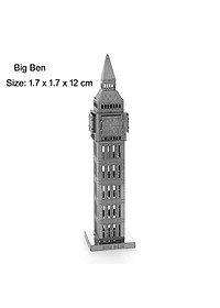 [Có sẵn] Mô Hình 3D Kim Loại Tự Lắp Ráp Công Trình Kiến Trúc Thế Giới [Tự ráp]
