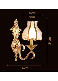 Đèn tường đồng GENZA trang trí nội ngoại thất cao cấp 