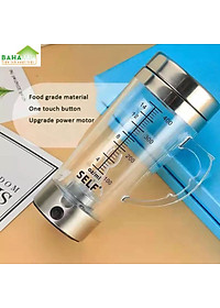 CỐC KHUẤY TỰ ĐỘNG PHA SỮA, CAFE, BỘT PROTEIN… THAY CỐC LẮC CỐC TRỘN "BAHAMAR" Sử dụng đơn giản, chỉ cần nhấn nút nguồn trên động cơ để trộn, thêm bột và chờ 30 giây.