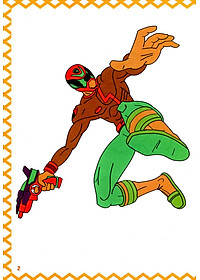 Sách Bé Tô Màu Siêu Nhân - Quyển D