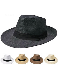 Nón cao bồi mũ phớt mũ cao bồi rộng vành panama dona21122501