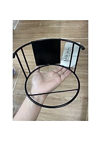 Kệ Treo Trang Trí Hình Bán Nguyệt Dán Tường Tiện Dụng ,Giá Treo Chậu Hoa Ban Công Phòng Khách- Phong Cách Hiện Đại- Chính Hãng MINIIN