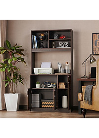 Tủ nhà bếp gia đình bằng gỗ công nghiệp MDF phủ melamine SMLIFE Dagas