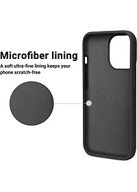 Ốp lưng silicon case cho iPhone 14 Pro Max (6.7 inch) siêu mỏng 0.3mm chống bám bẩn hiệu Memumi Liquid mặt lưng siêu mềm mịn, có gờ bảo vệ camera - hàng nhập khẩu
