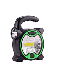 Đèn Pin Led Cob 2 Chế Độ Chống Nước Di Động Có Tay Cầm Dùng 3 Pin Aa Tiện Dụng