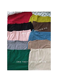 - Áo len dệt kim tay lỡ cổ tim chữ V mẫu 2022