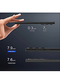Ốp lưng chống sốc siêu mỏng 0.3mm cho Samsung Galaxy S23 Ultra hiệu Memumi có màng bảo vệ Camera (mặt lưng nhám mềm mịn) - hàng nhập khẩu