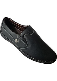 Giày Mọi Nam BIGGBEN Da Bò Thật Cao Cấp GM114