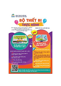 Bộ thực hành Công nghệ - Dùng cho học sinh Lớp 5 (Gồm các thiết bị điện, điện tử)