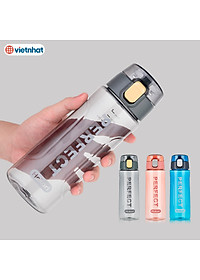 Bình Nước Thể Thao HOKORI, Nhựa PP Nguyên Sinh , Chịu Được Nhiệt Độ Cao, Dung Tích 700ml, An Toàn Cho Sức Khoẻ - Hàng chính hãng