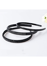 Cài tóc nam nữ dán hạt nhựa