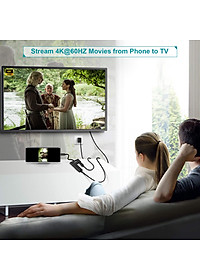 Hub sạc nhanh chia cổng 2 in 1 PD Type-C ra Type-C 3.0 và HDMI chuẩn 4K hiệu CHOETECH M03BK cho Macbook Pro / Smartphone - Hàng chính hãng