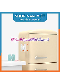 Khóa Tủ Lạnh, Hộc Tủ Phong Cách Nhật Bảo Vệ An Toàn Cho Bé - Chính Hãng NAVIVU