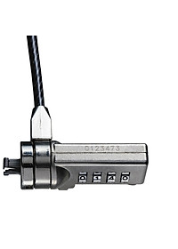 Khóa Laptop TARGUS DEFCON Resettable T-Lock Combo Cable Lock Polybag - PA410BX - Hàng Chính Hãng