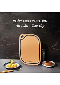 Thớt sạch sợi gỗ tự nhiên JIDOSA JD3830, an toàn, chống trầy xước , chống cong vênh dùng được trong máy rửa chén đa năng