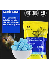 Viên nén muối khoáng Sunsun Sterilization Salt xử lý bệnh dưỡng cá tép