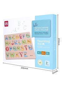 Đồ chơi xếp hình gỗ sáng tạo cho bé Deli - 74309