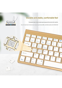 Bộ Bàn phím không dây mini K908 - đa kết nối bluetooth 5.0 + Usb wireless 2.4G cho máy tính laptop điện thoại