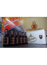 Combo Lốc 6 Chai Bia Đức Thầy Tu EIBAUER ZWICK'L DUNKEL 250ml/chai