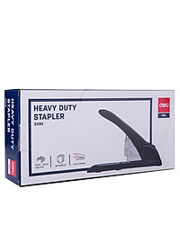 Dập ghim Deli, cỡ lớn 210 trang, Đen, Xám - 1 cái E0395