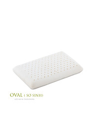 Gối cao su oval em bé Vạn Thành