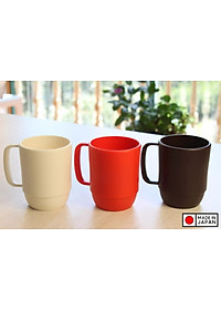 Combo Cốc nhựa uống nước Inomata cao cấp - Trắng ngà nội địa Nhật Bản