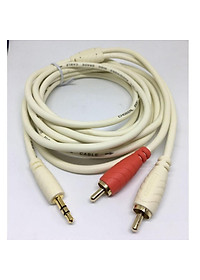 Dây live stream âm ly mixer Dây livestream chế 1 đầu 3.5 và 2 đầu hoa sen dùng cho mixer hoặc âm ly