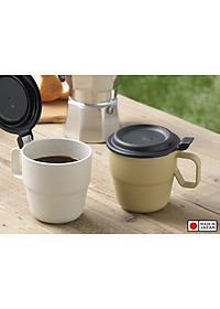 Cốc uống nước có nắp cao cấp Inomata 360ml - Hàng nội địa Nhật Bản.( Giao màu ngẫu nhiên )