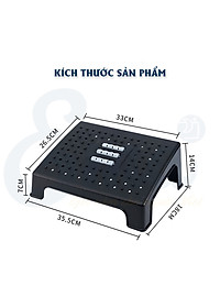 Ghế kê chân văn phòng công thái học Ergonomic Footrest - Thương hiệu EMA