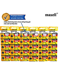 5 Viên Pin Đồng Hồ SR626 / SR621 / SR716 / SR521 / SR616 / SR516 / SR721 / SR920 / SR927 Maxell Chính Hãng