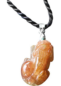 Tỳ Hưu Thạch Anh Tóc Đỏ Ngọc Quý Gemstones GA125