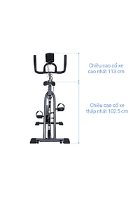 Xe đạp tập thể dục spining Airbike Sport - Hàng chính hãng