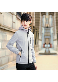 ÁO KHOÁC DÙ NAM SITAKI 2 LỚP CÓ NÓN CAO CẤP-AKD28 ĐEN