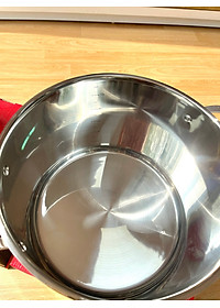 Nồi luộc gà inox 304 cao cấp 5 đáy Kalpen Size 28