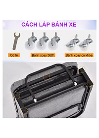 Giường gấp ba khúc Nikita GB110