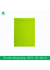MT1 - 25x35 cm - Túi nilon gói hàng - 100 túi niêm phong đóng hàng
