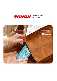 Thùng 120 Gói Khăn Ướt Cồn LET-GREEN 10 Miếng | Sạch Khuẩn, Sạch Bẩn