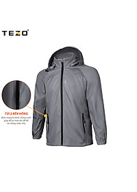 Áo khoác nam TEZO vải gió hai lớp 6 màu kháng nước kháng bụi cản gió giữ ấm cơ thể 2109AG2T01