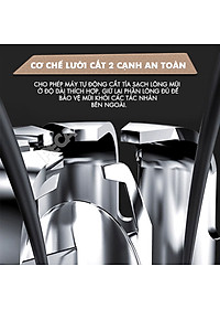 Máy tỉa lông mũi Kemei KM-323 dùng pin sạc USB tiện lợi - Hàng chính hãng