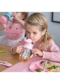 Bình uống nước có ống hút cho bé Tritan Marcus & Marcus, từ 12 tháng