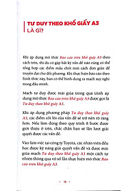 Sách Tư Duy Theo Khổ Giấy A3