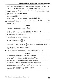 Chuyên đề bồi dưỡng học sinh khá, giỏi Toán THCS Phần Số Học  