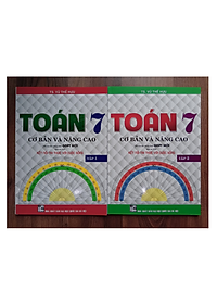 Sách - Combo Toán Cơ Bản Và Nâng Cao Lớp 7 - Tập 1 + Tập 2 (Kết Nối Tri Thức)