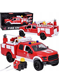 TOYSTAR-666-88P Mô hình xe cứu hoả cứu hộ, Xe Ô Tô Đồ Chơi Cho Trẻ Em