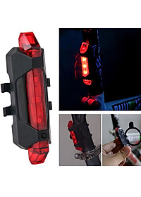 Đèn Hậu Phía Sau Cảnh báo an toàn Đuôi Xe Đạp DC918 Sạc USB Có Thể Sạc Lại MaiLee