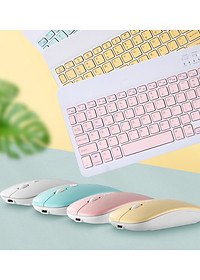 COMBO PHÍM CHUỘT BLUETOOTH KHÔNG DÂY MINI ( MÀU NGẪU NHIÊN )