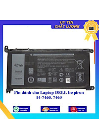 Pin dùng cho Laptop DELL Inspiron 14-7460 7460 - Hàng Nhập Khẩu New Seal