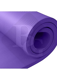 BG Thảm tập Yoga,GYM chuyên dụng dày 15mm NBR nguyên khối, độ đài hồi tốt, chống lún, Chống trơn trượt, độ bám cao, ngăn ngừa hôi và ẩm mốc (hàng nhập khẩu)