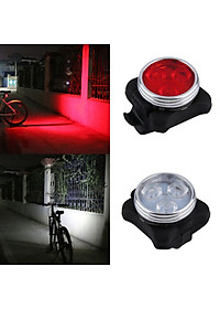 Đèn Hậu Xe Đạp 3 Bóng Đèn Sau Xe Đạp Giúp Cảnh Báo Đạp Xe/Chạy Bộ Ban Đêm Sạc USB Mai Lee